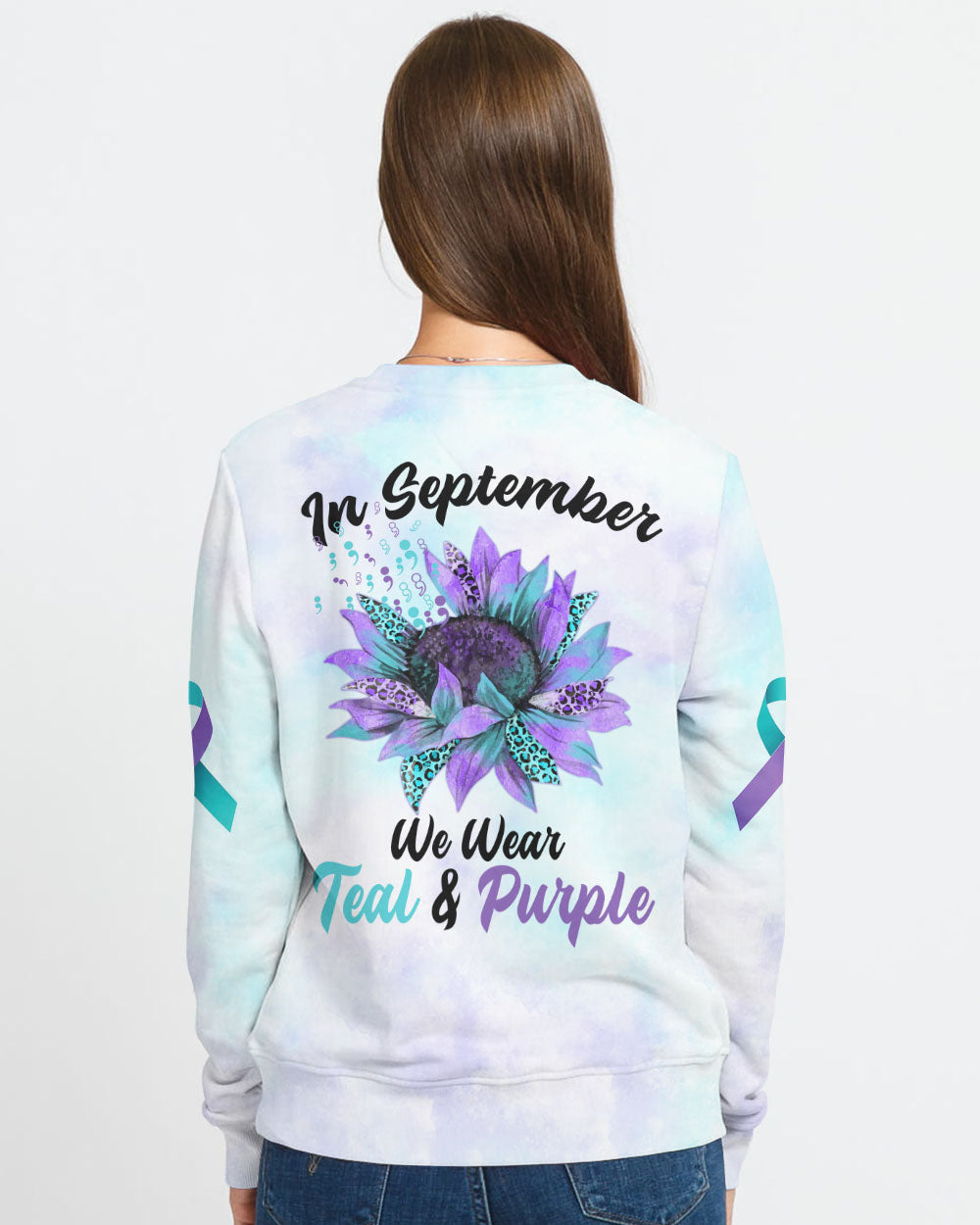 In September We Wear Women's Suicide Prevention Awareness Sweatshirt