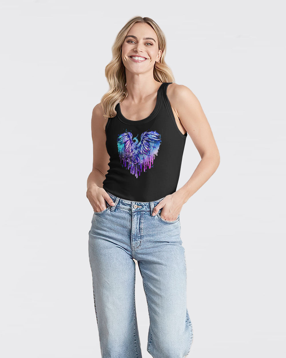 Rise From The Ashes Phoenix Women's Suicide Prevention Awareness Tanks