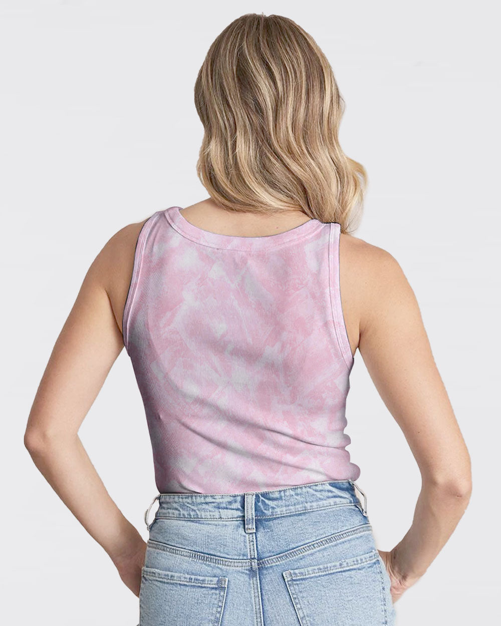 Jesus Take The Wheel Women's Breast Cancer Awareness Tanks