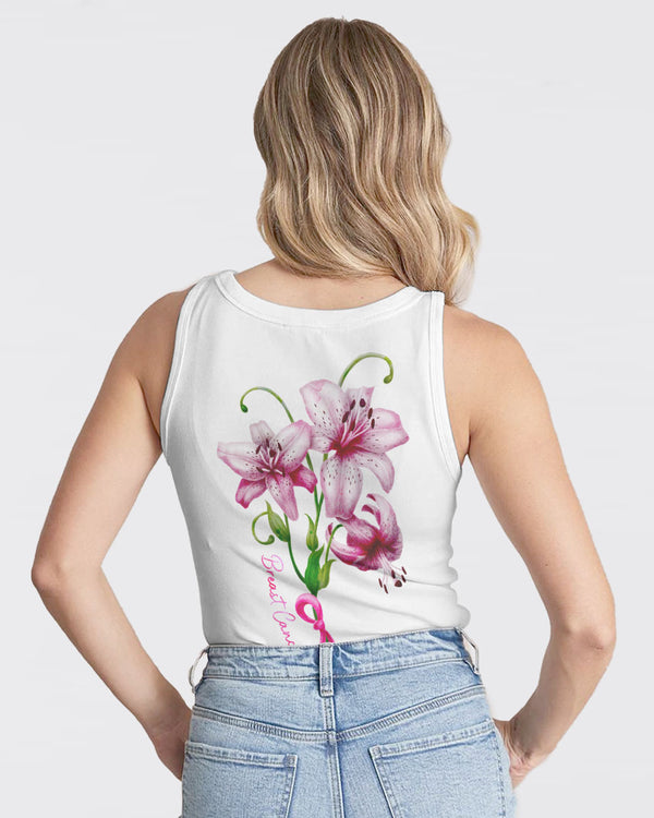 Tyler Lily Ribbon Women's Breast Cancer Awareness Tanks