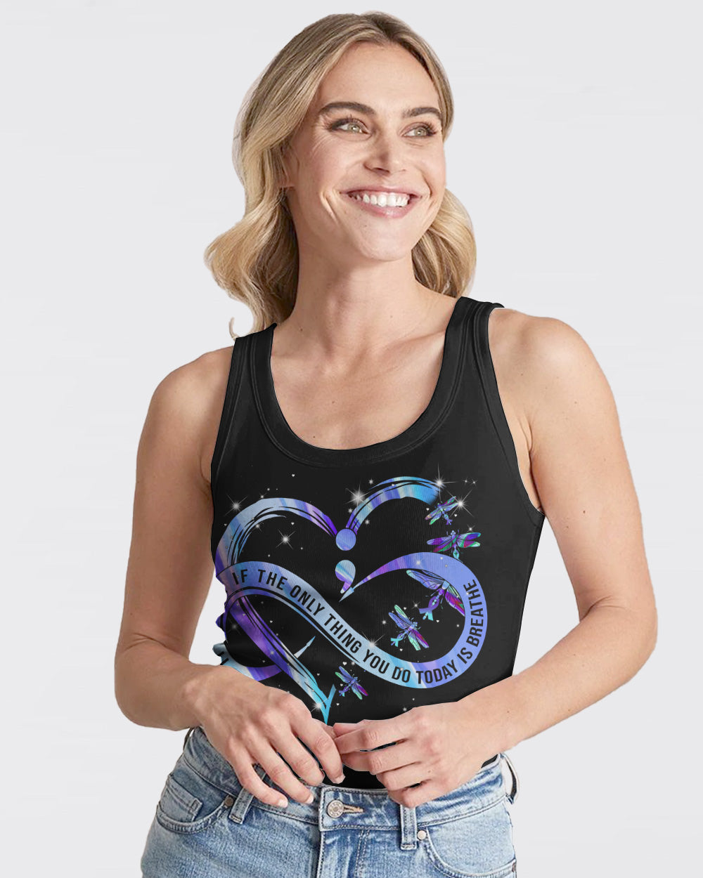 Your Life Matters Suicide Prevention Awareness Women's Suicide Awareness Tanks