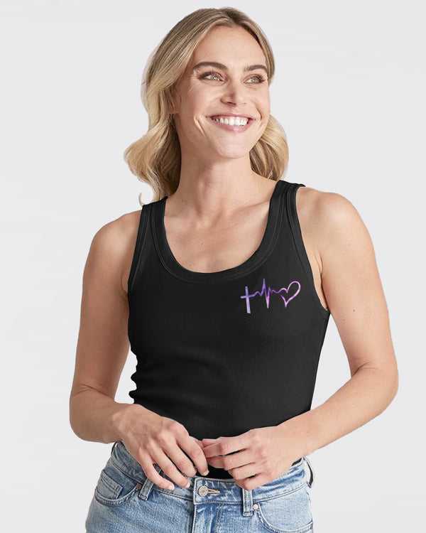 Miracle Worker Promise Keeper Light In The Darkness Abstract Color Women's Christian Tanks