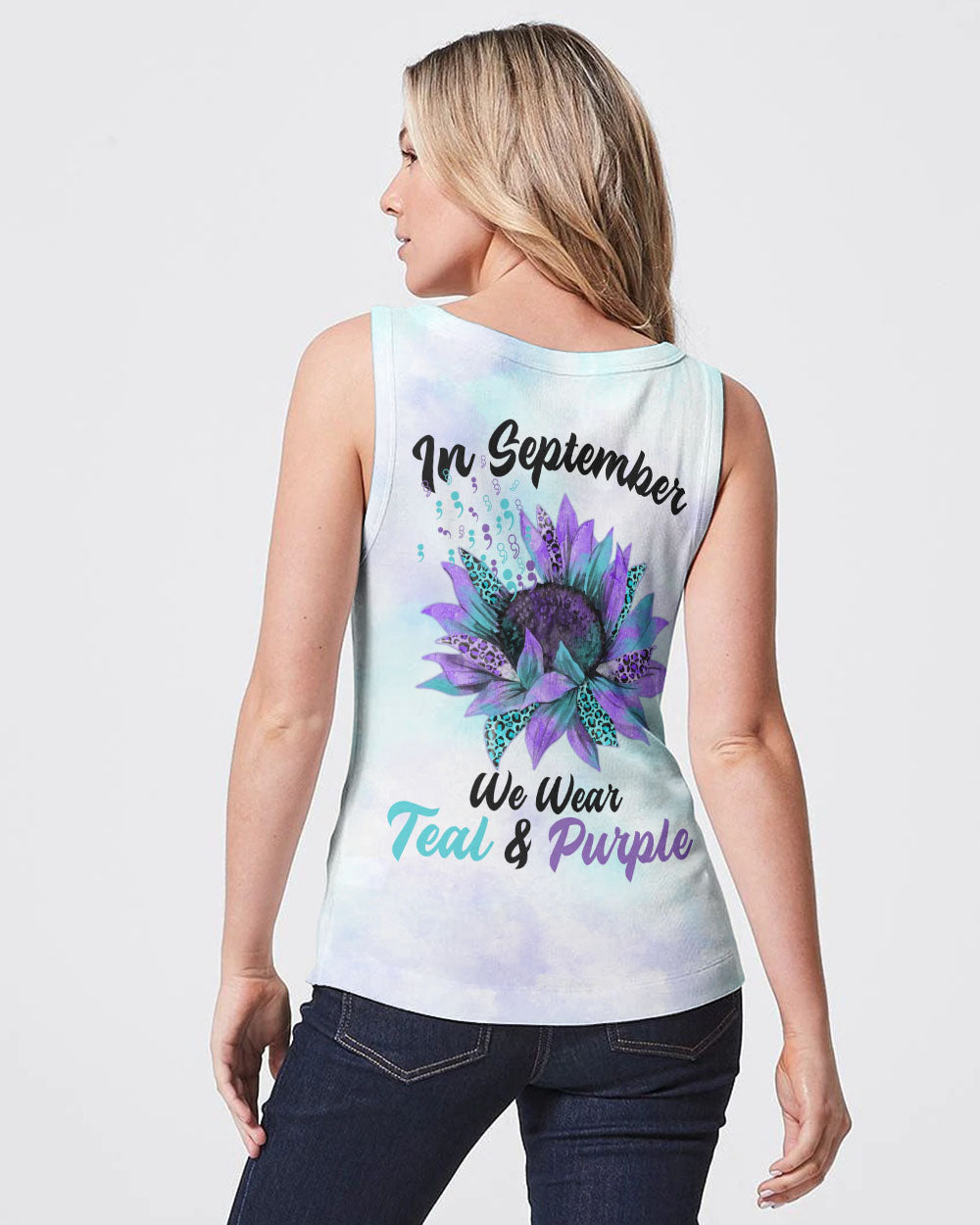 In September We Wear Women's Suicide Prevention Awareness Tanks