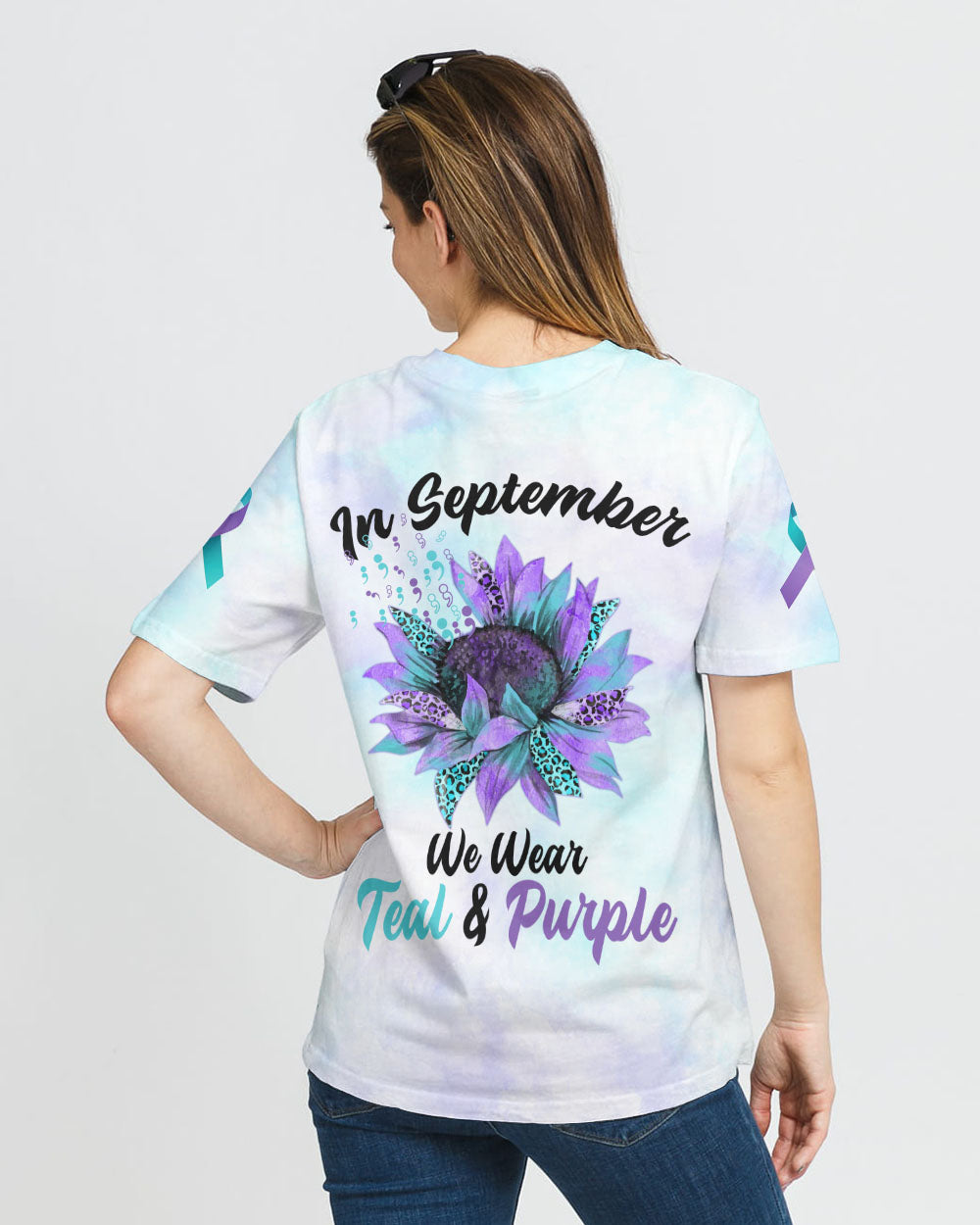 In September We Wear Women's Suicide Prevention Awareness Tshirt