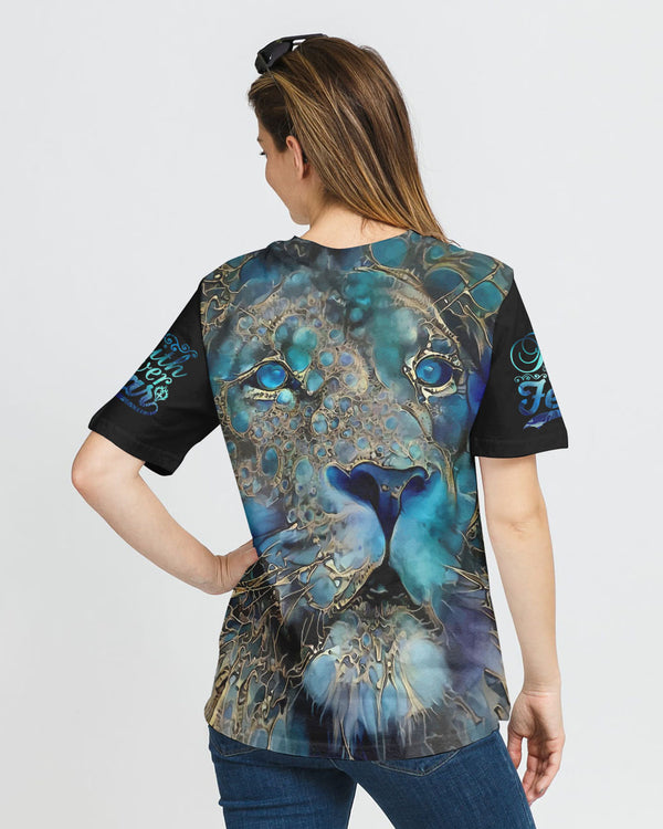 Waymaker Miracle Worker Light In The Darkness Painting Flag Women's Christian Tshirt