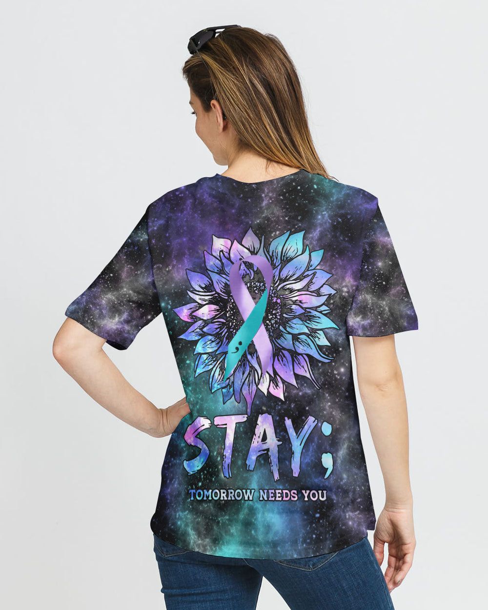 Stay Tomorrow Needs You Women's Suicide Prevention Awareness Tshirt