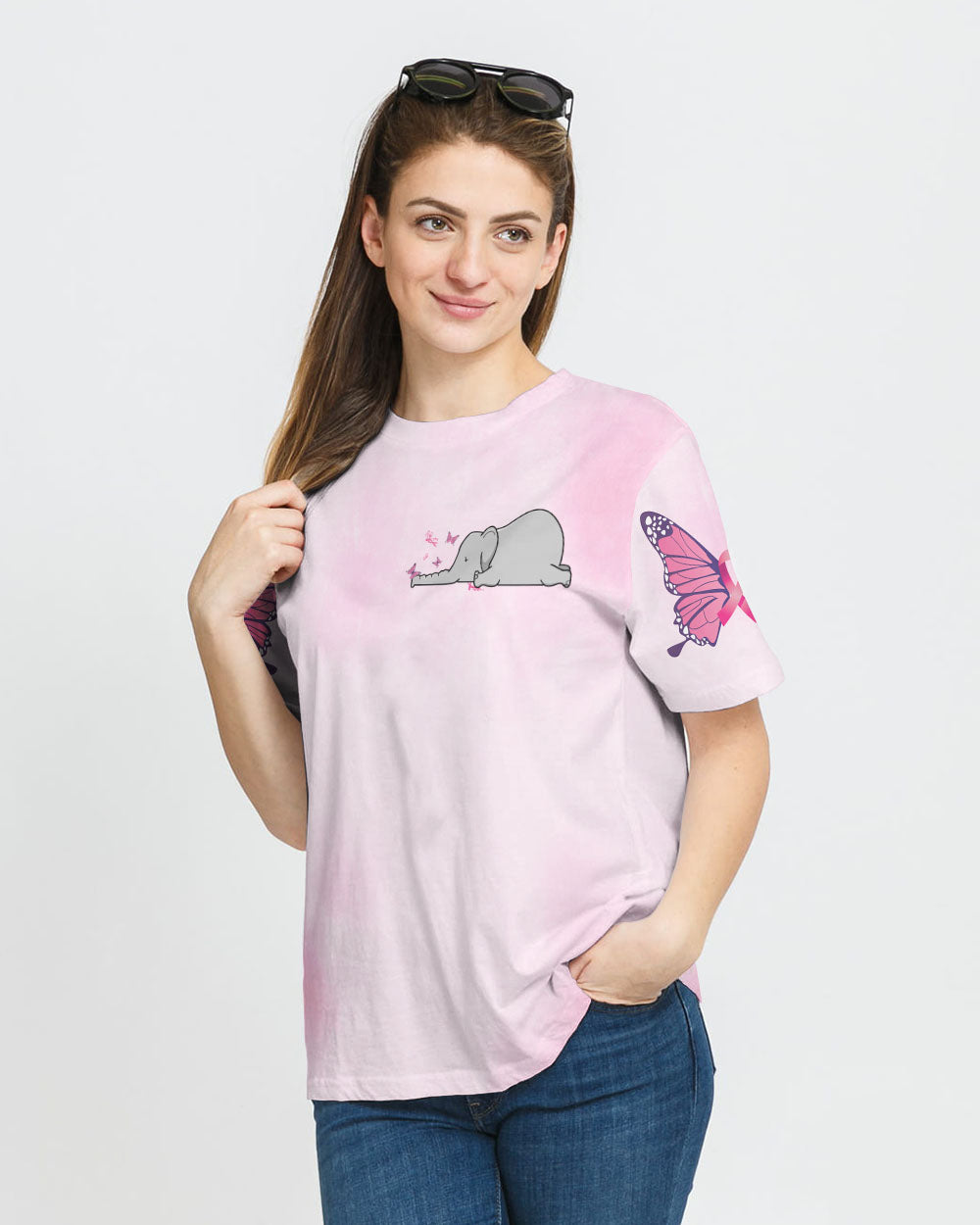 I Am A Person Who Wants To Do  Women's Breast Cancer Awareness Tshirt