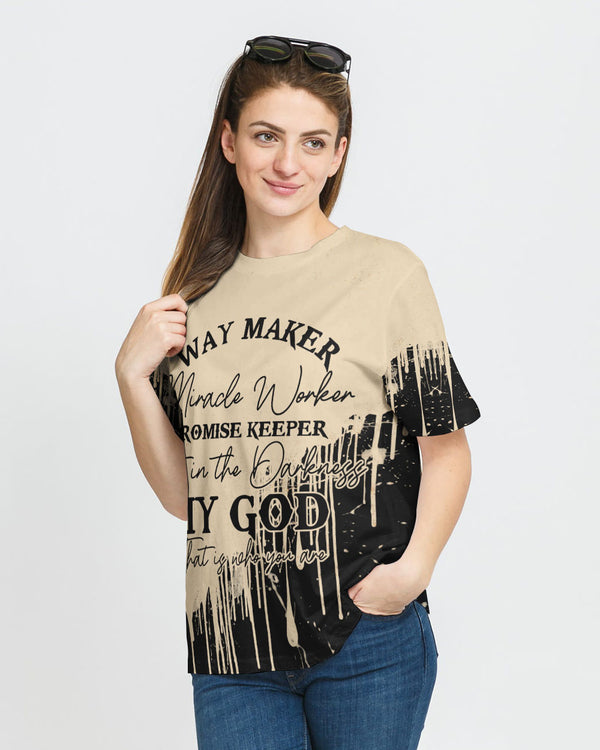 Way Maker Miracle Worker Melt Women's Christian Tshirt