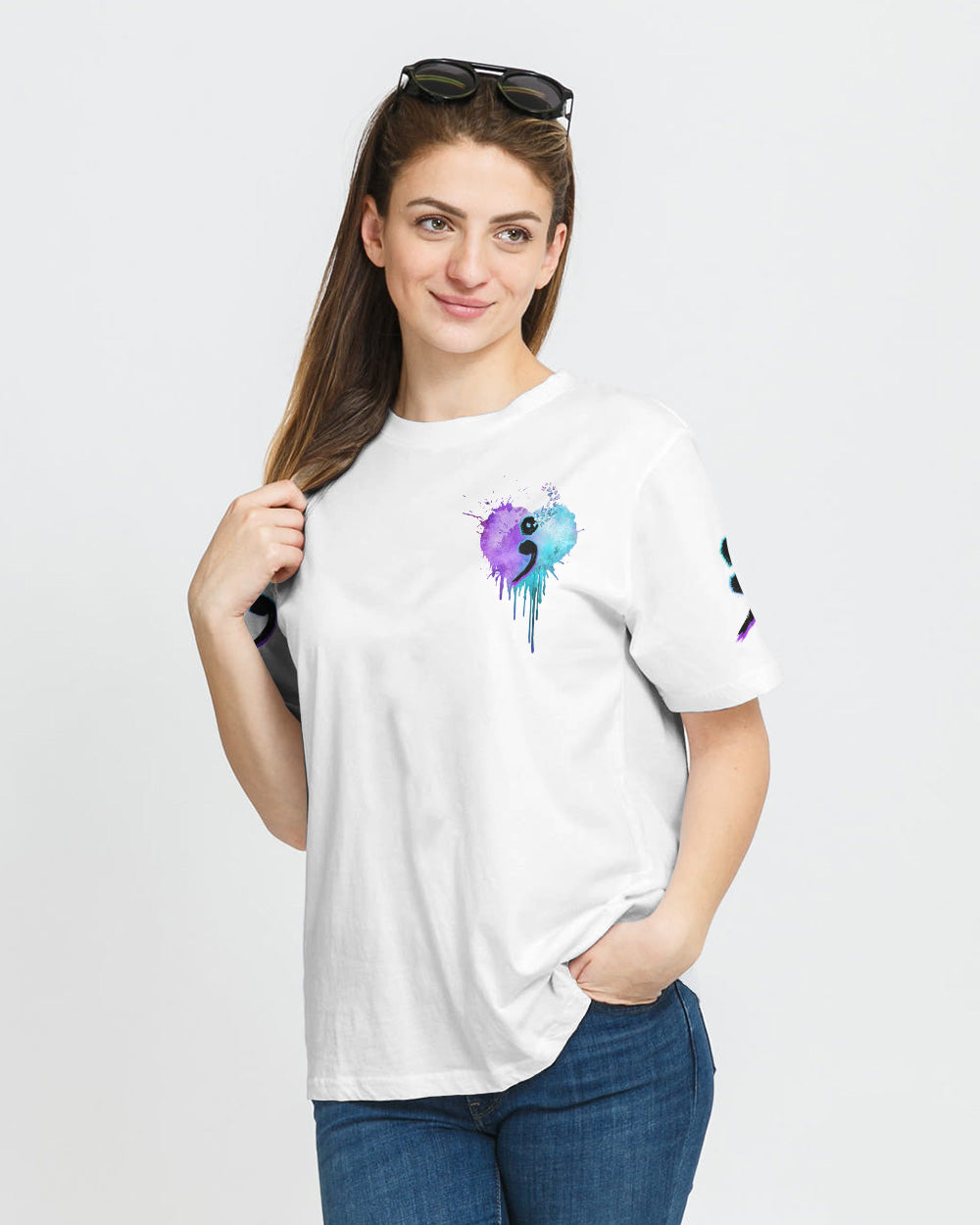 No Story Should End Too Soon Heart Women's Suicide Prevention Awareness Tshirt
