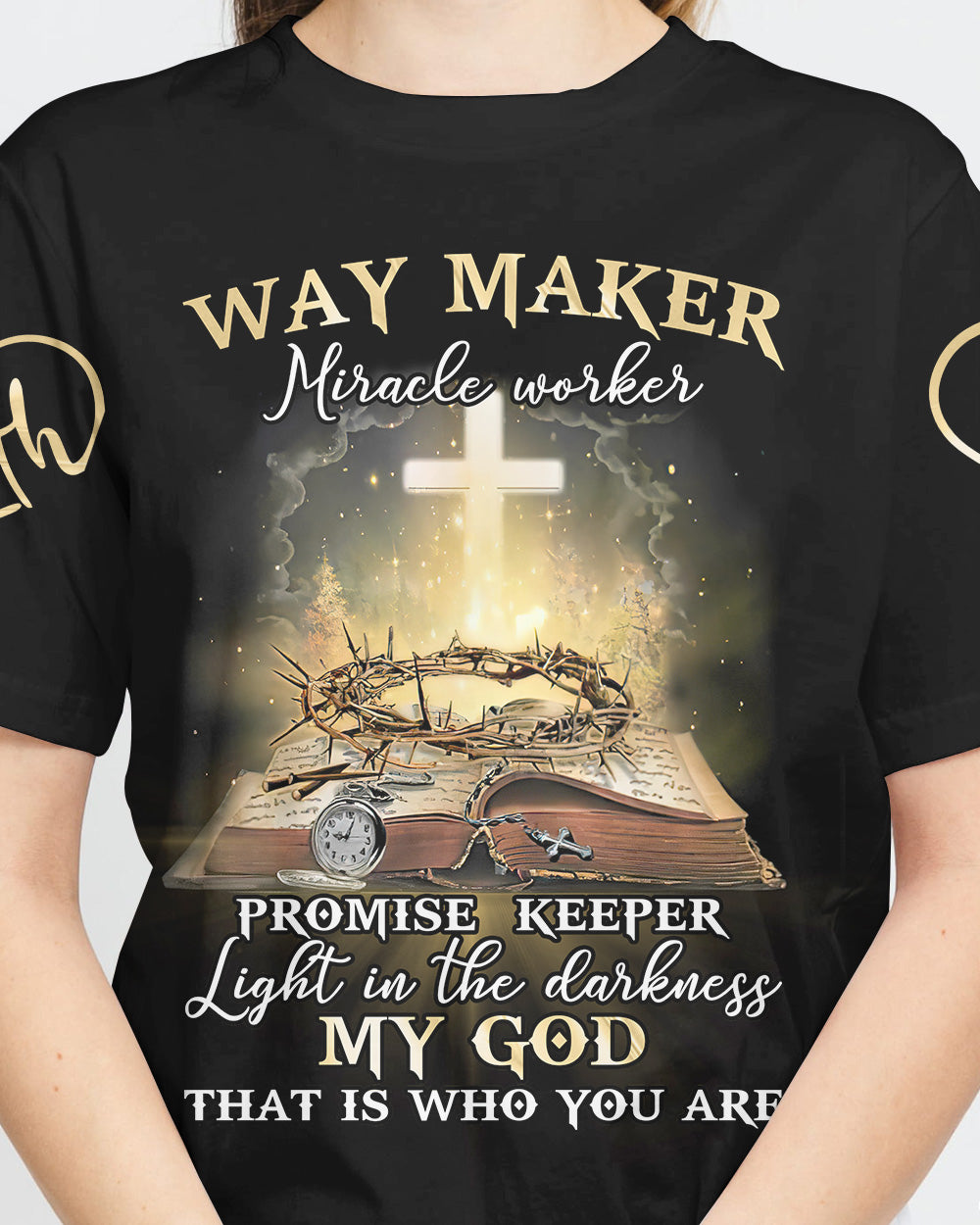 Way Maker Miracle Worker Bible Women's Christian Tshirt