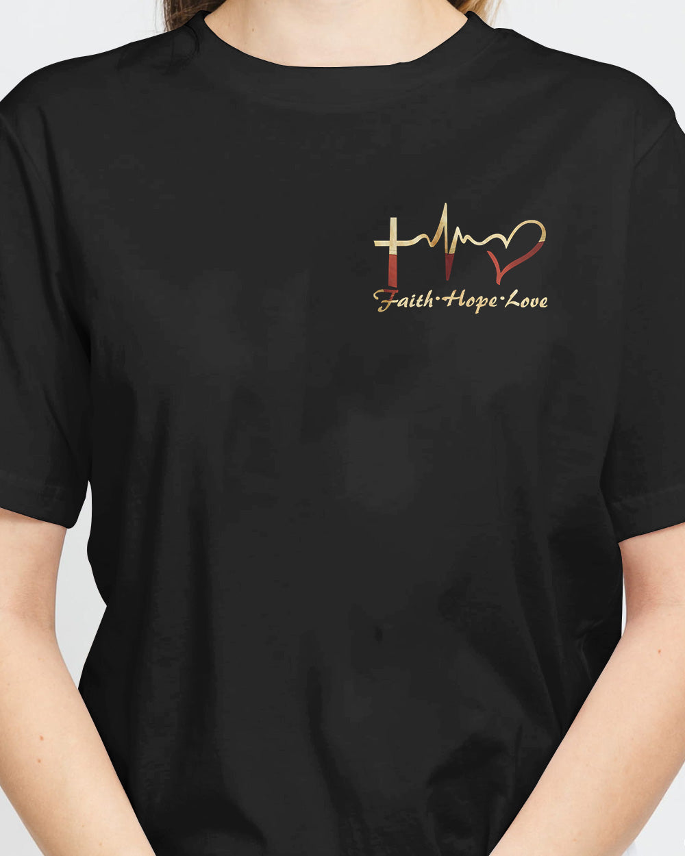 All Lives Matter Under One Nation Under God Women's Christian Tshirt