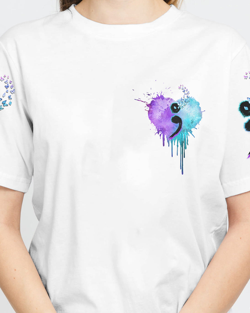 No Story Should End Too Soon Heart Women's Suicide Prevention Awareness Tshirt