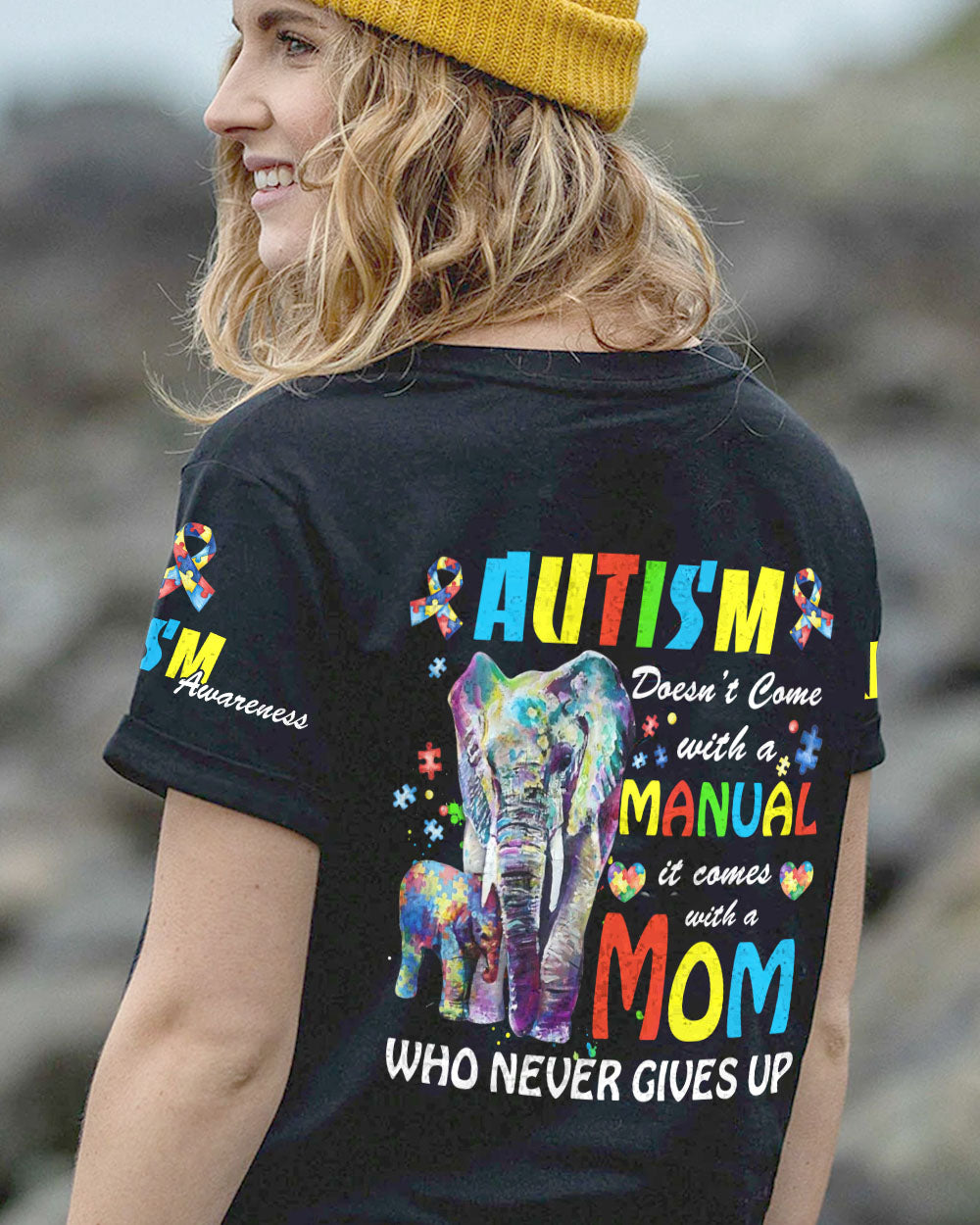 Autism Doesn't Come With Manual Women's Autism Awareness Tshirt