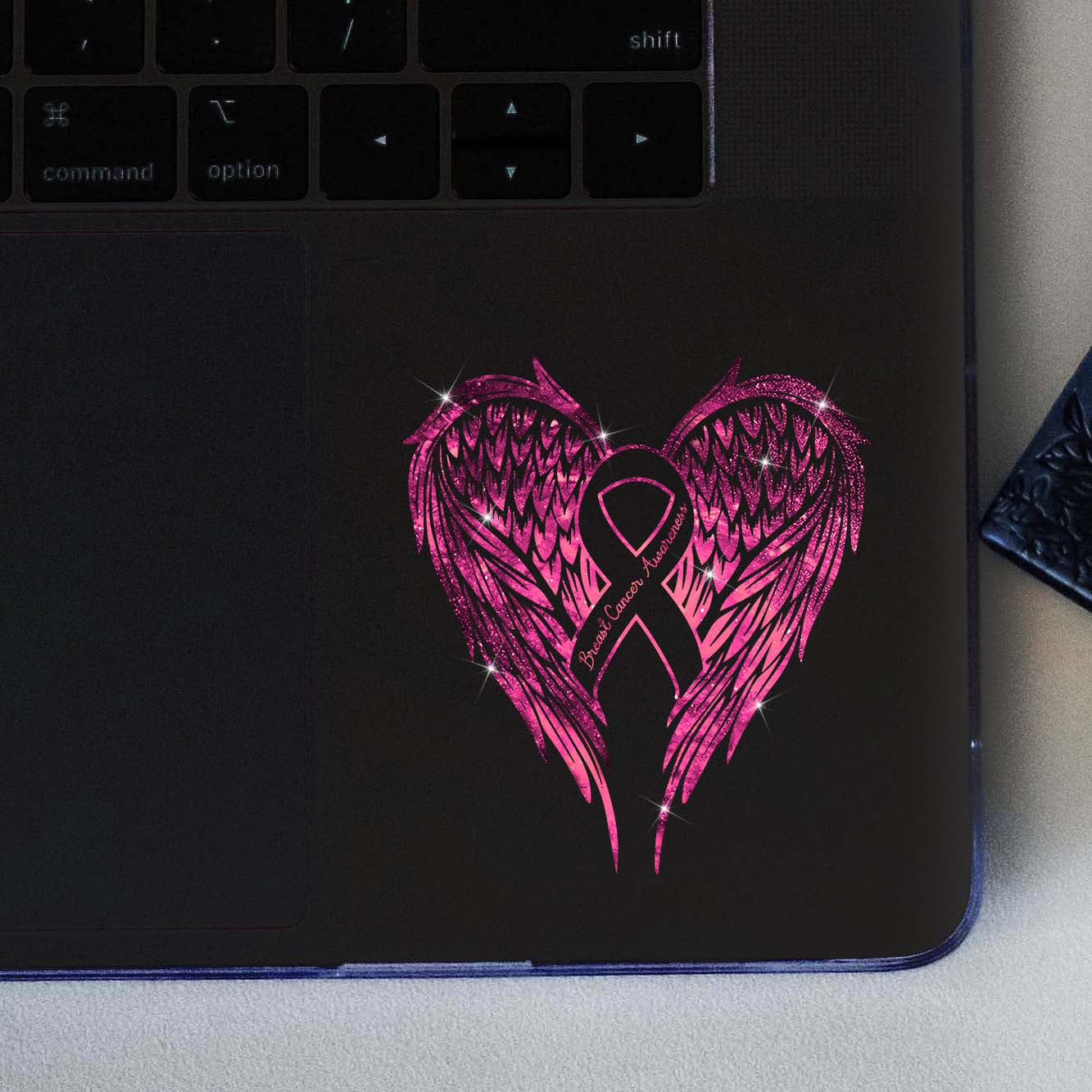 Breast Cancer Awareness Wings Sticker - Tlno1809205Oh