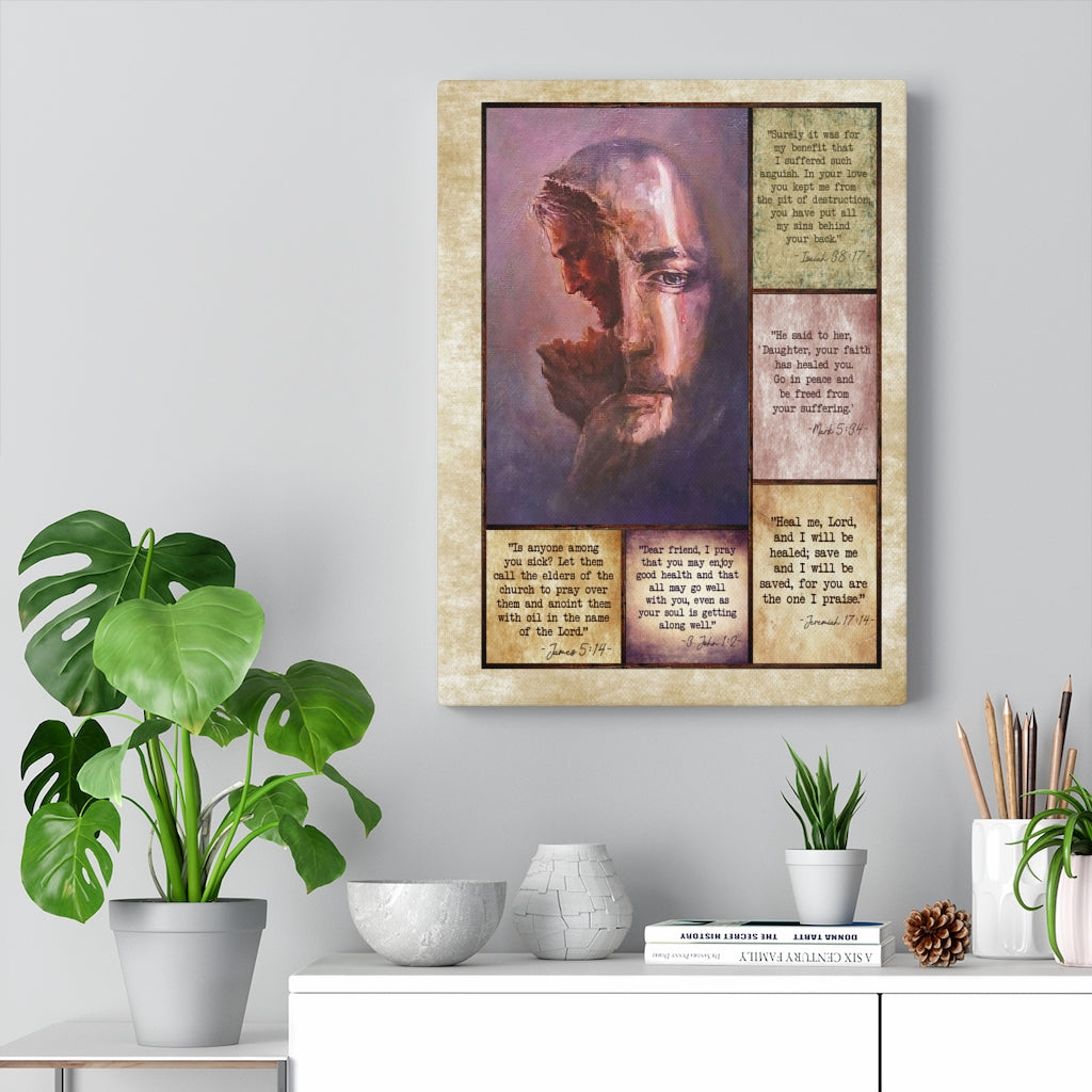 Jesus Crying Canvas - Tltr2209215