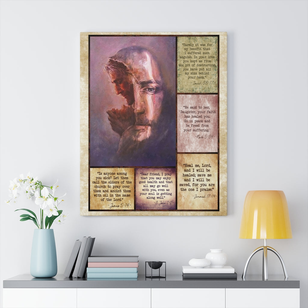 Jesus Crying Canvas - Tltr2209215