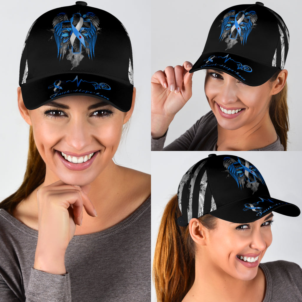 Cross Wing Awareness Classic Cap - Lath0904212ki