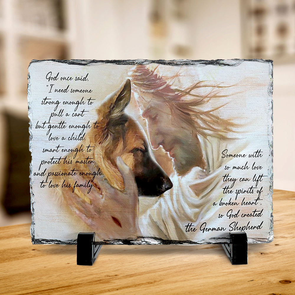 German Shepherd God Once Said Stone - Nb2207214KI