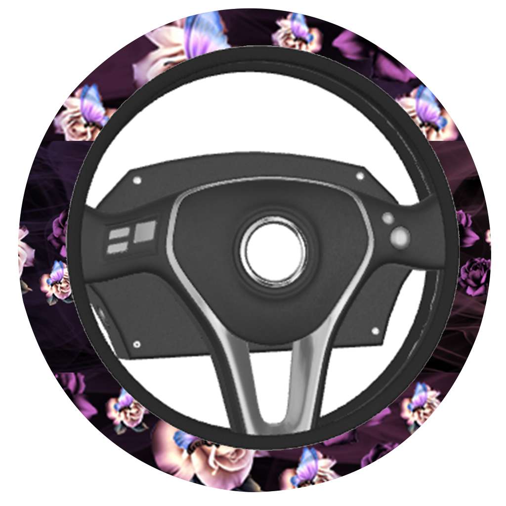 Faith Cross Floral Butterfly Automotive - Tltr1304212HA
