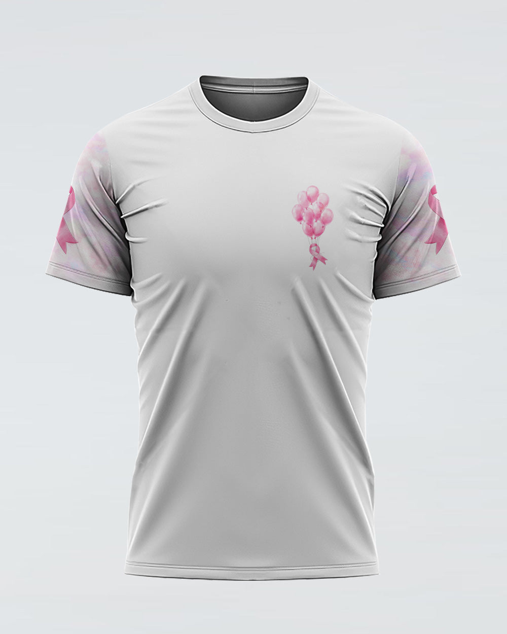 Cancer Balloon Women's Breast Cancer Awareness Tshirt