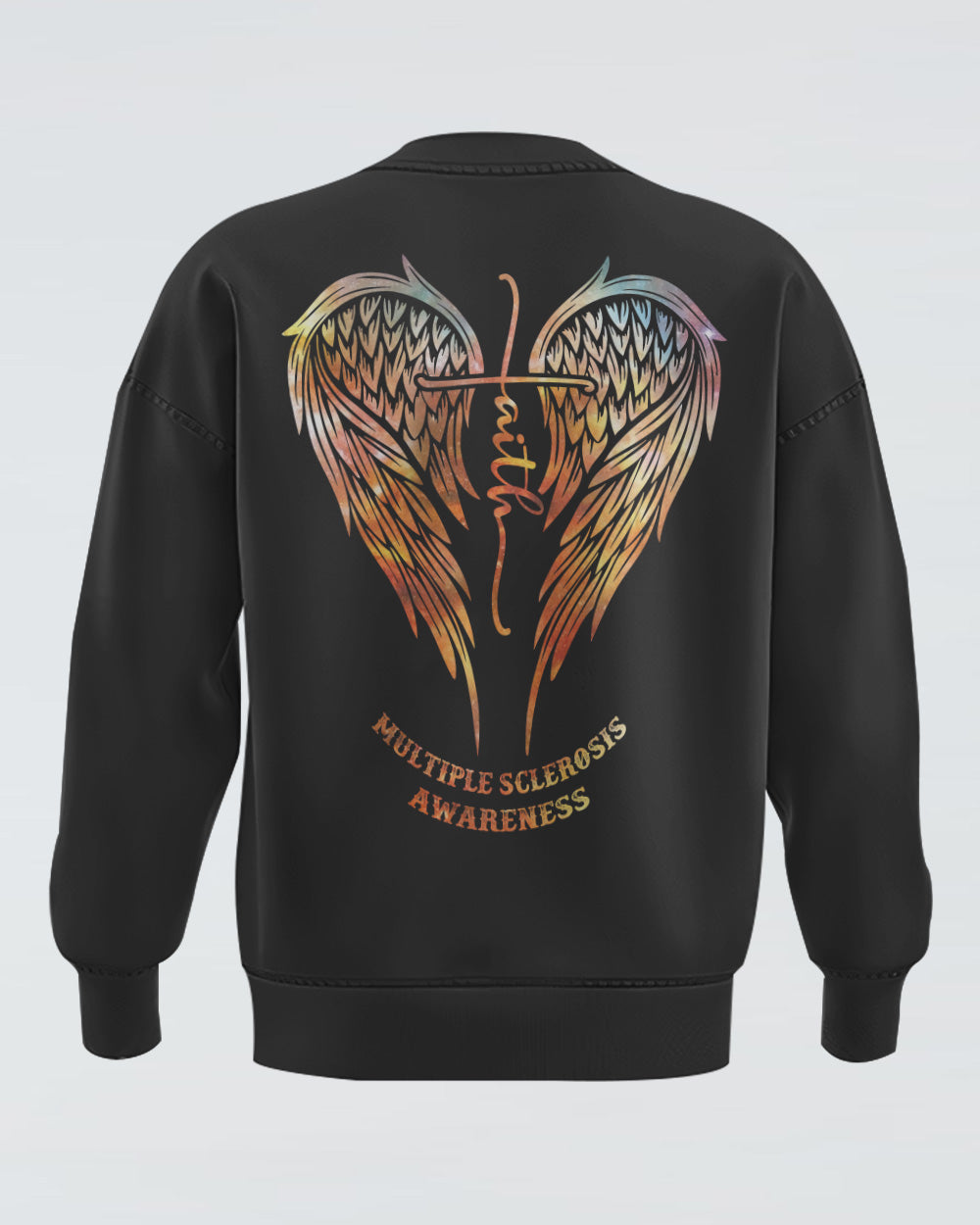Faith Wings Women's Multiple Sclerosis Awareness Sweatshirt