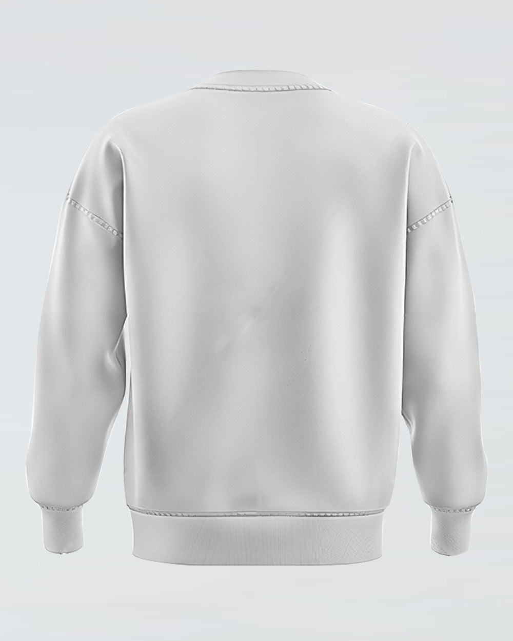 Faith Over Fear Heart Leopard Women's Breast Cancer Awareness Sweatshirt