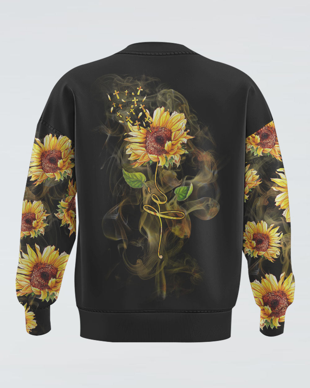 Sunflower Fly Fe Women's Christian Sweatshirt