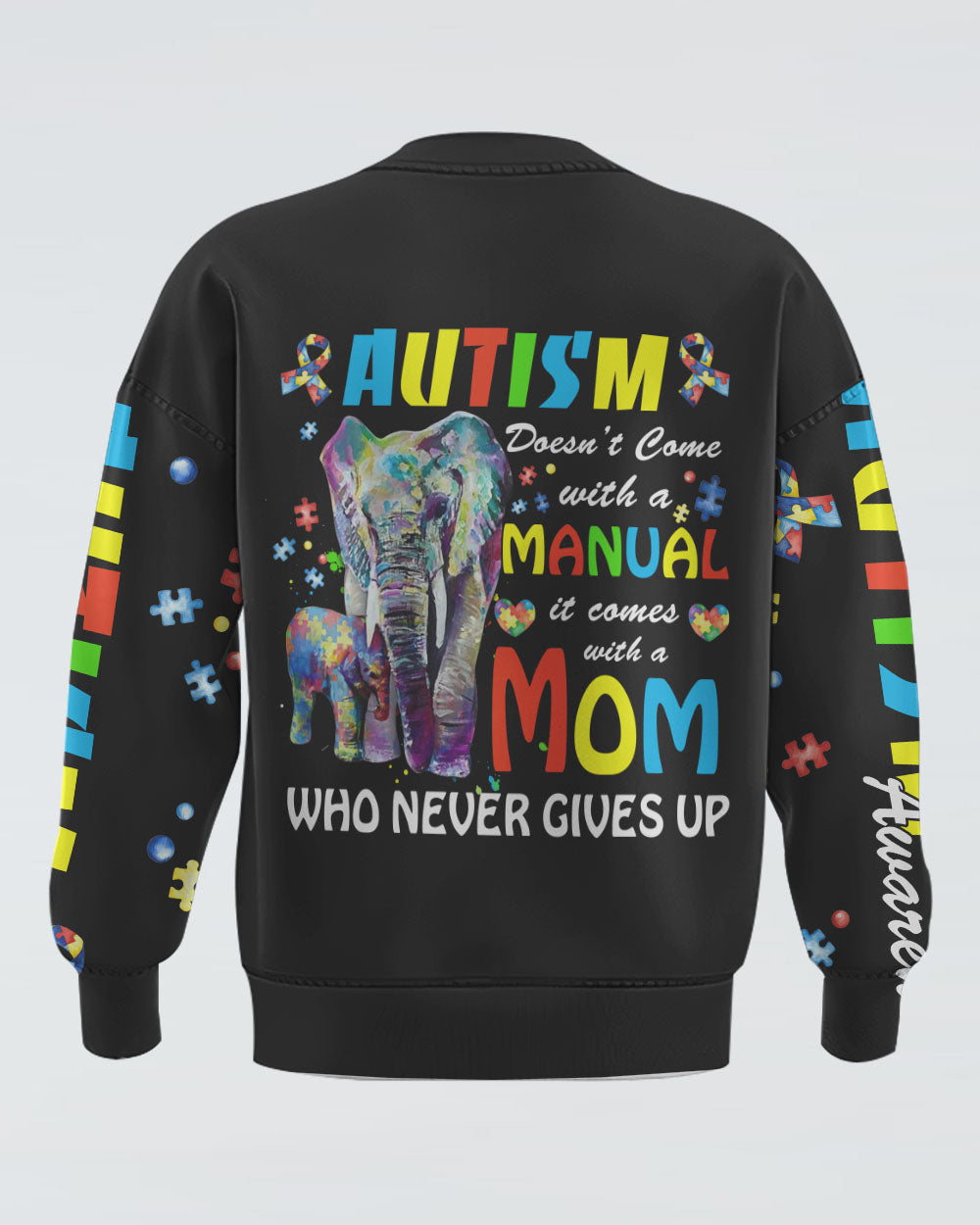 Autism Doesn't Come With Manual Women's Autism Awareness Sweatshirt