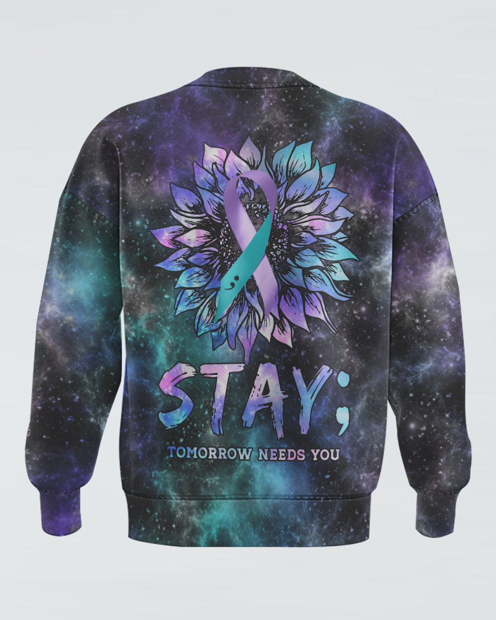 Stay Tomorrow Needs You Women's Suicide Prevention Awareness Sweatshirt