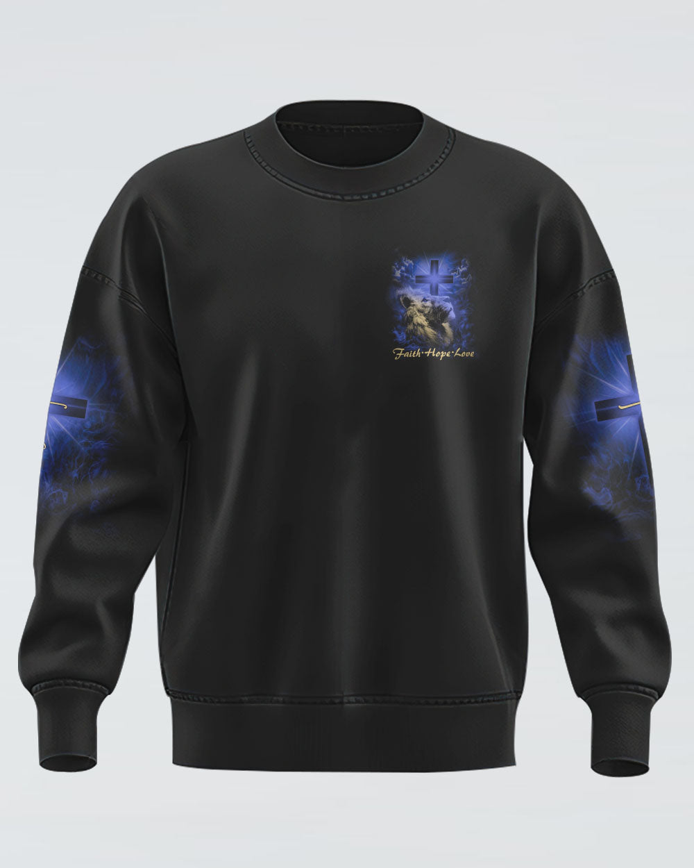 Way Maker Miracle Worker Promise Keeper Men's Christian Sweatshirt