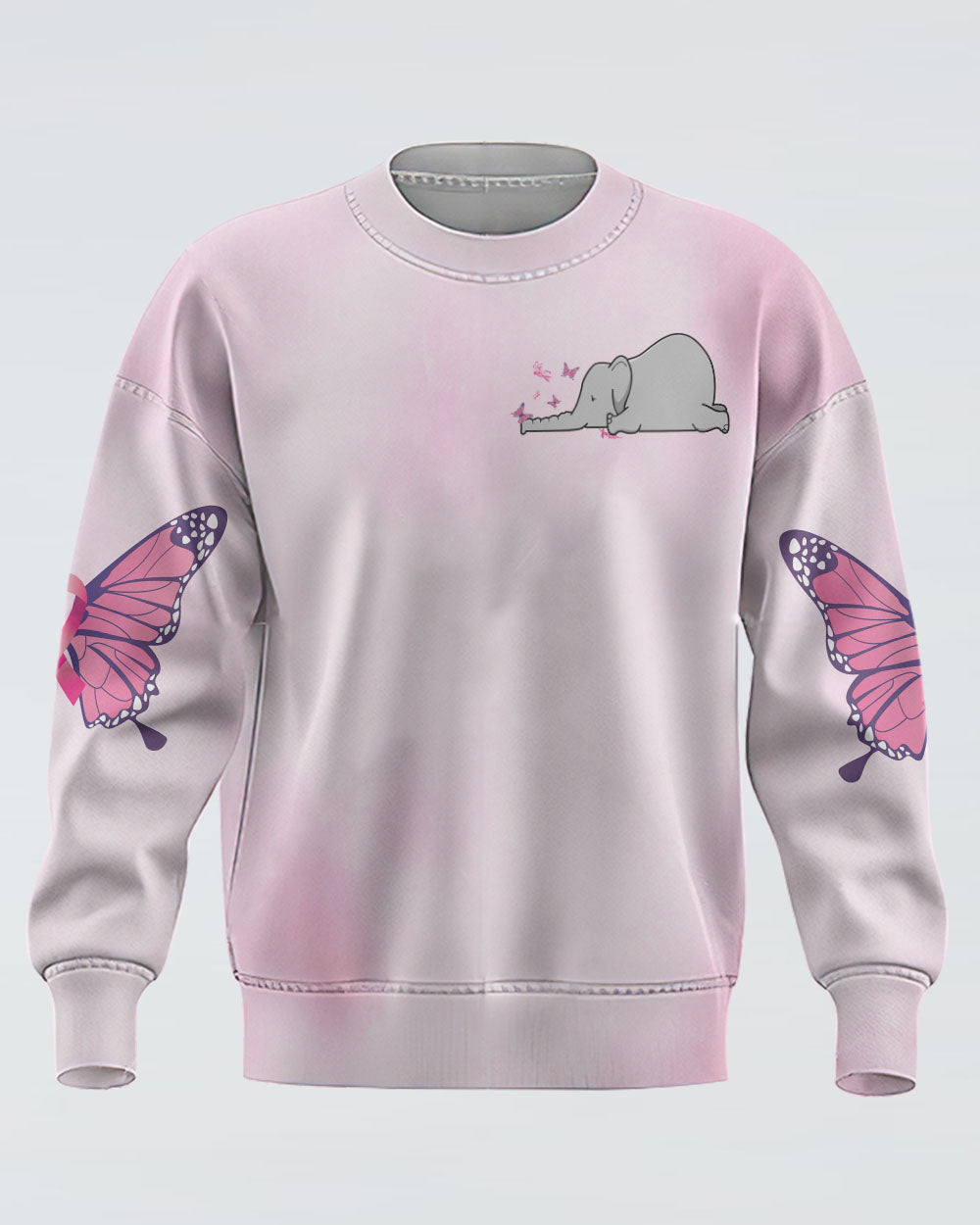 I Am A Person Who Wants To Do  Women's Breast Cancer Awareness Sweatshirt