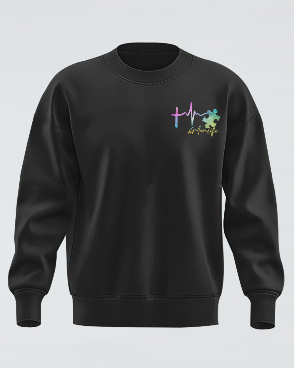 Different Is Beautiful Rainbow Sunflower Women's Autism Awareness Sweatshirt