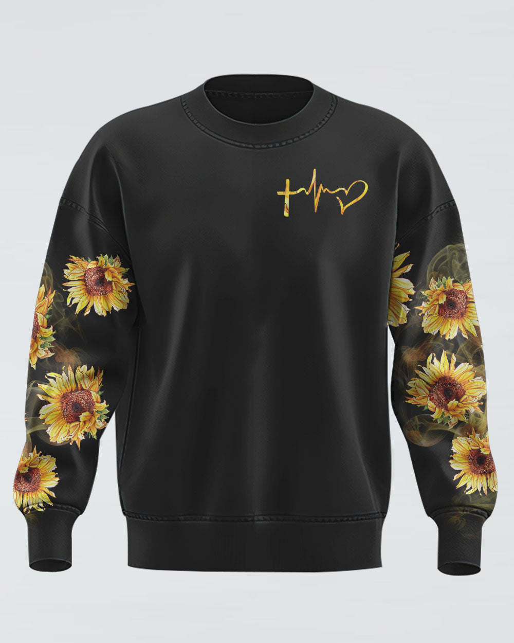 Sunflower Fly Fe Women's Christian Sweatshirt