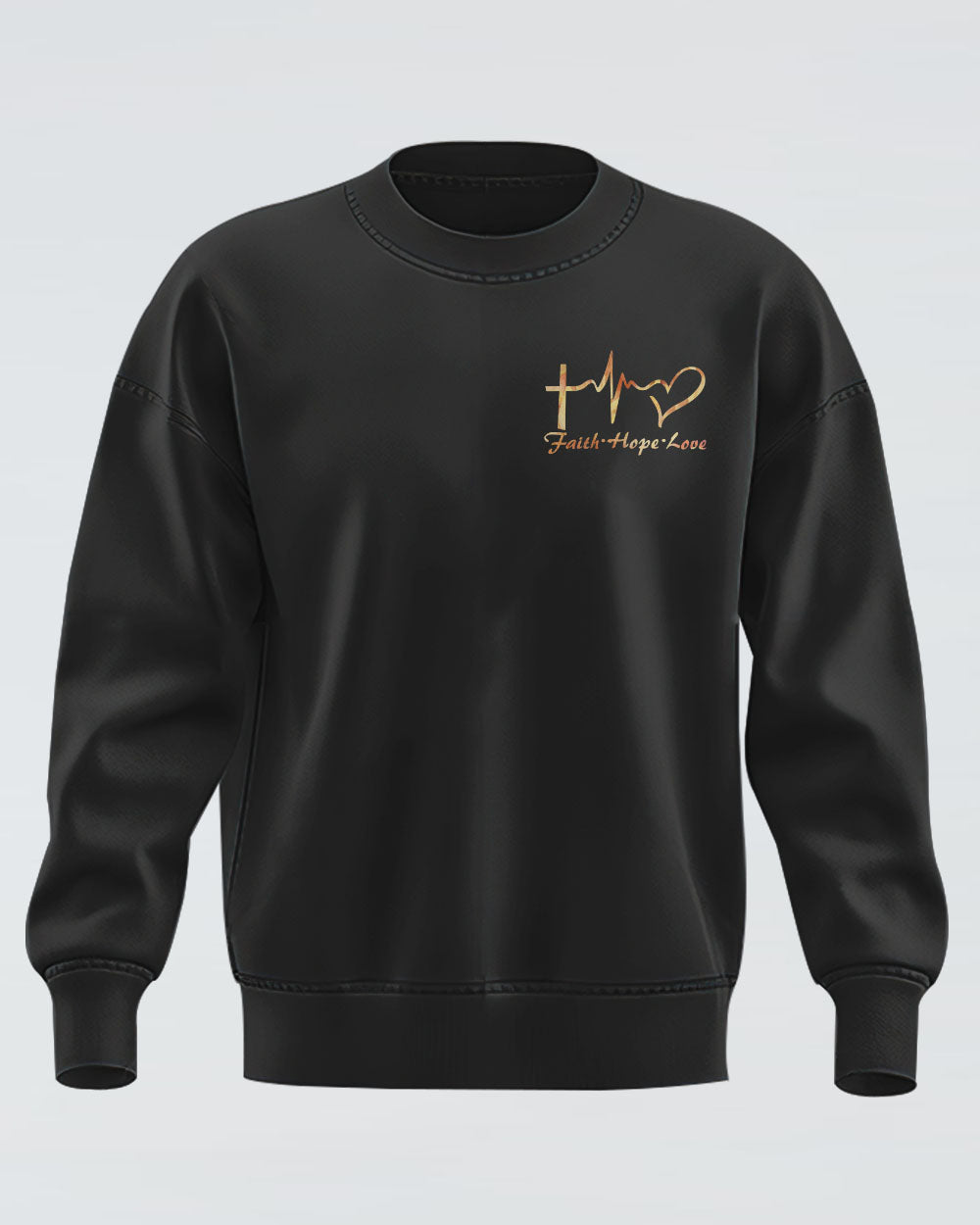 She's Sunshine Mixed With A Little Hurricane Women's Christian Sweatshirt