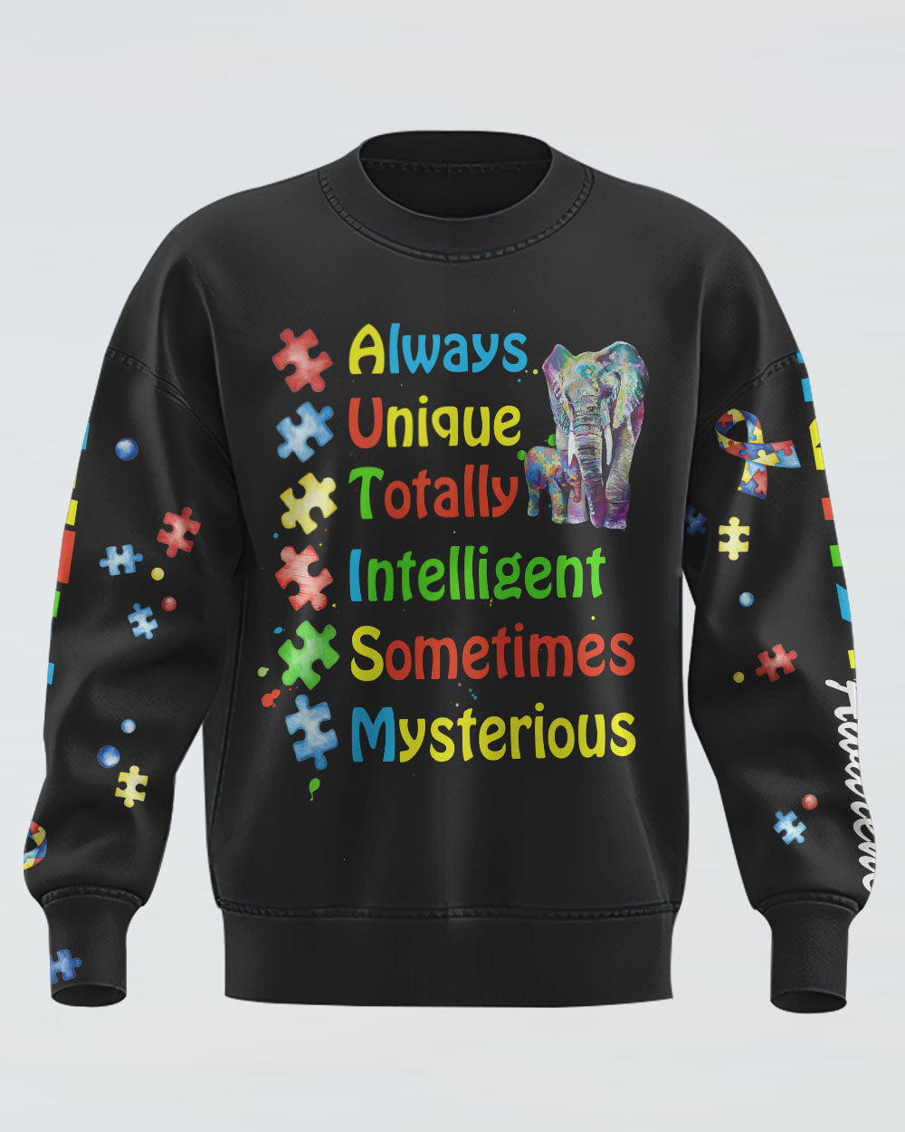 Autism Doesn't Come With Manual Women's Autism Awareness Sweatshirt