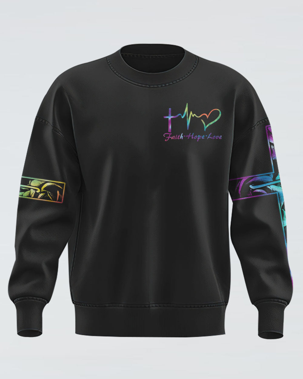Fe Rose Colorful Women's Christian Sweatshirt