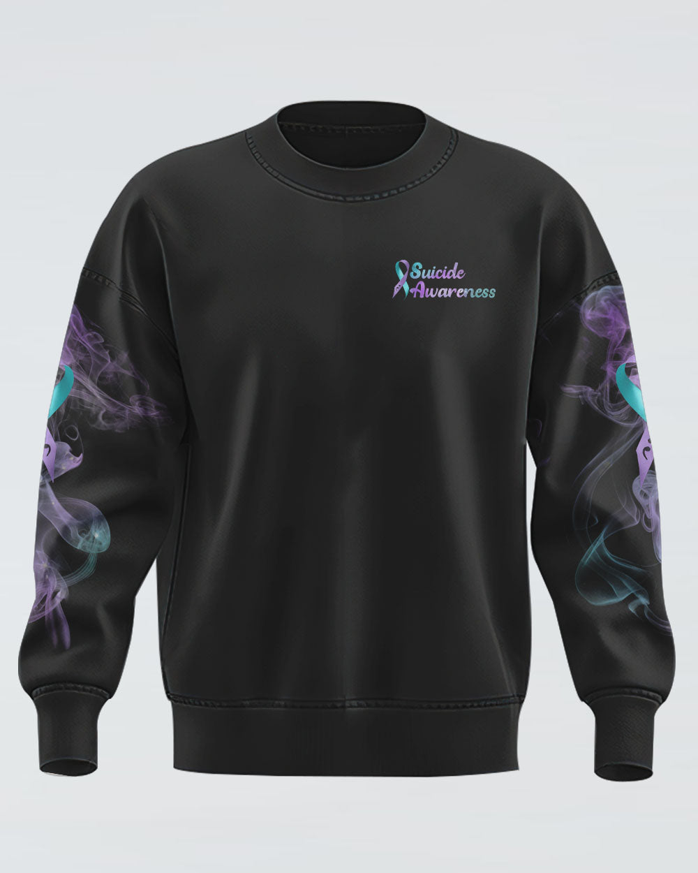 Dragon Flower Women's Suicide Prevention Awareness Sweatshirt