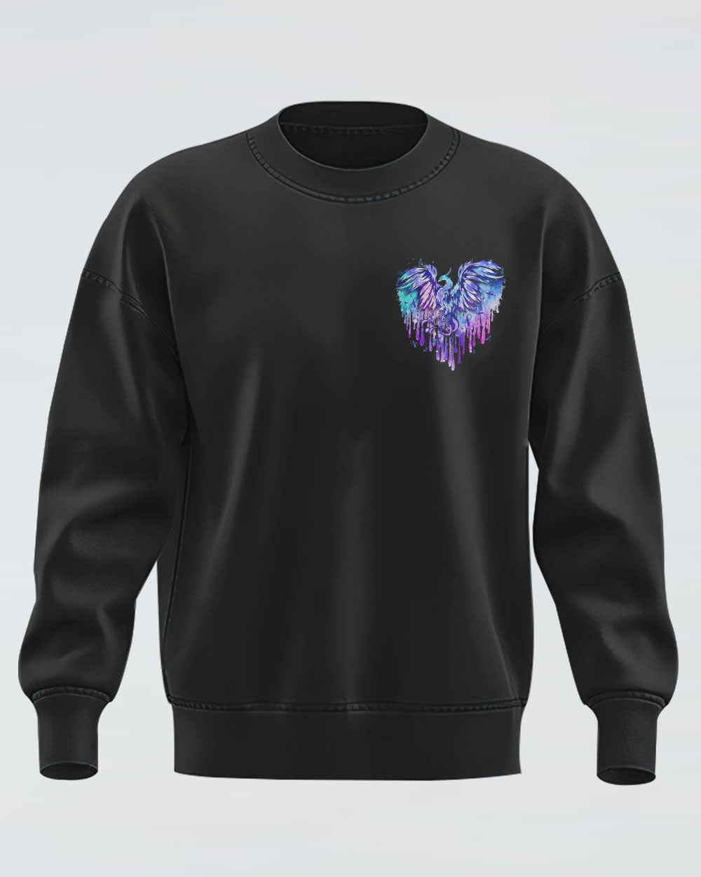 Rise From The Ashes Flag Women's Suicide Prevention Awareness Sweatshirt