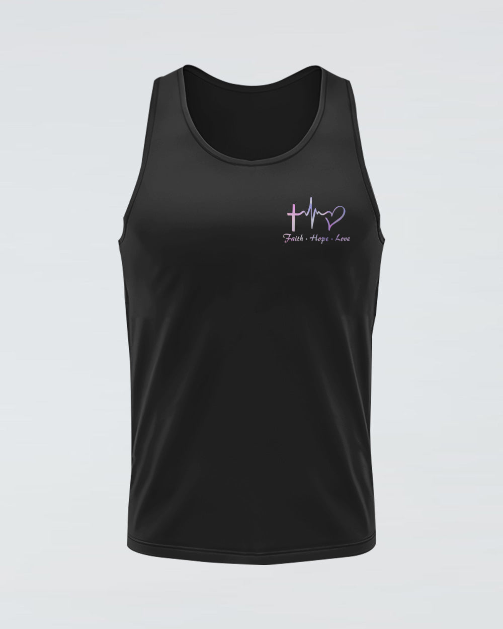 Just A Mom Under God Cross Wings Women's Christian Tanks