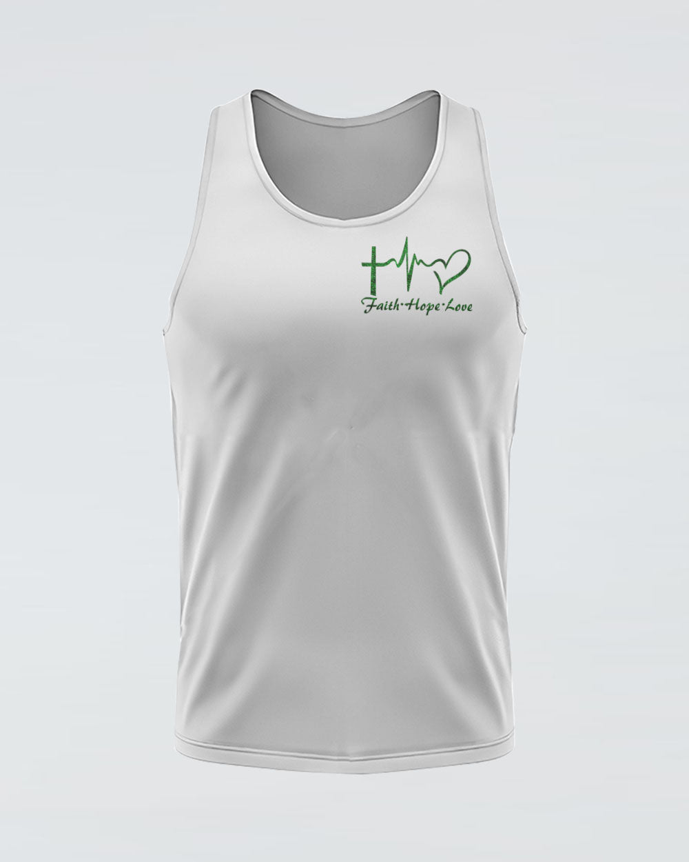 Red Rose Faith Wings Cross Women's Christian Tanks