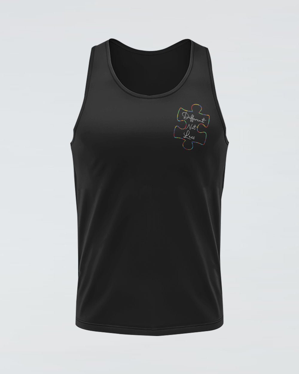 Different Not Less Flag Women's Autism Awareness Tanks