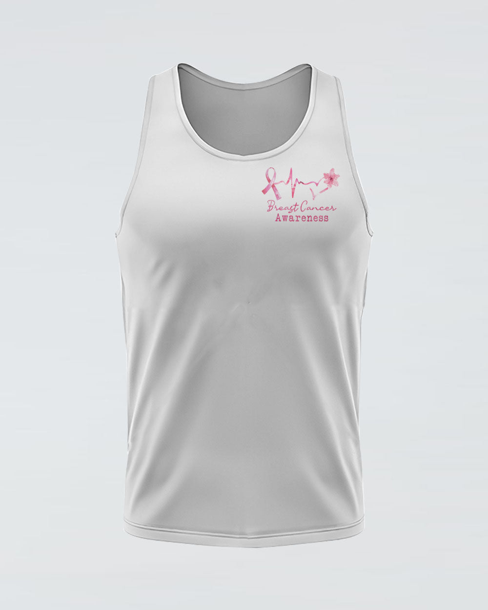 Faith Hope Love Pink Lily Women's Breast Cancer Awareness Tanks