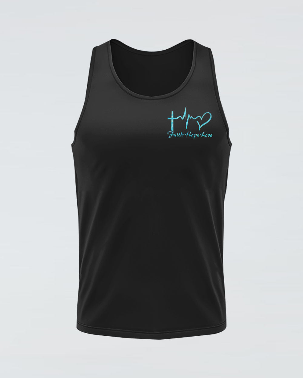 Cross Mermaid Flag Women's Christian Tanks