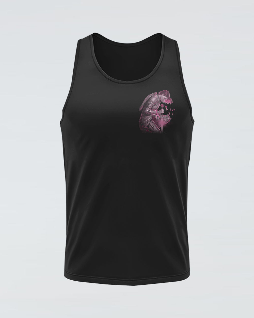 It Ain't Over Until God Says It's Over Women's Breast Cancer Awareness Tanks