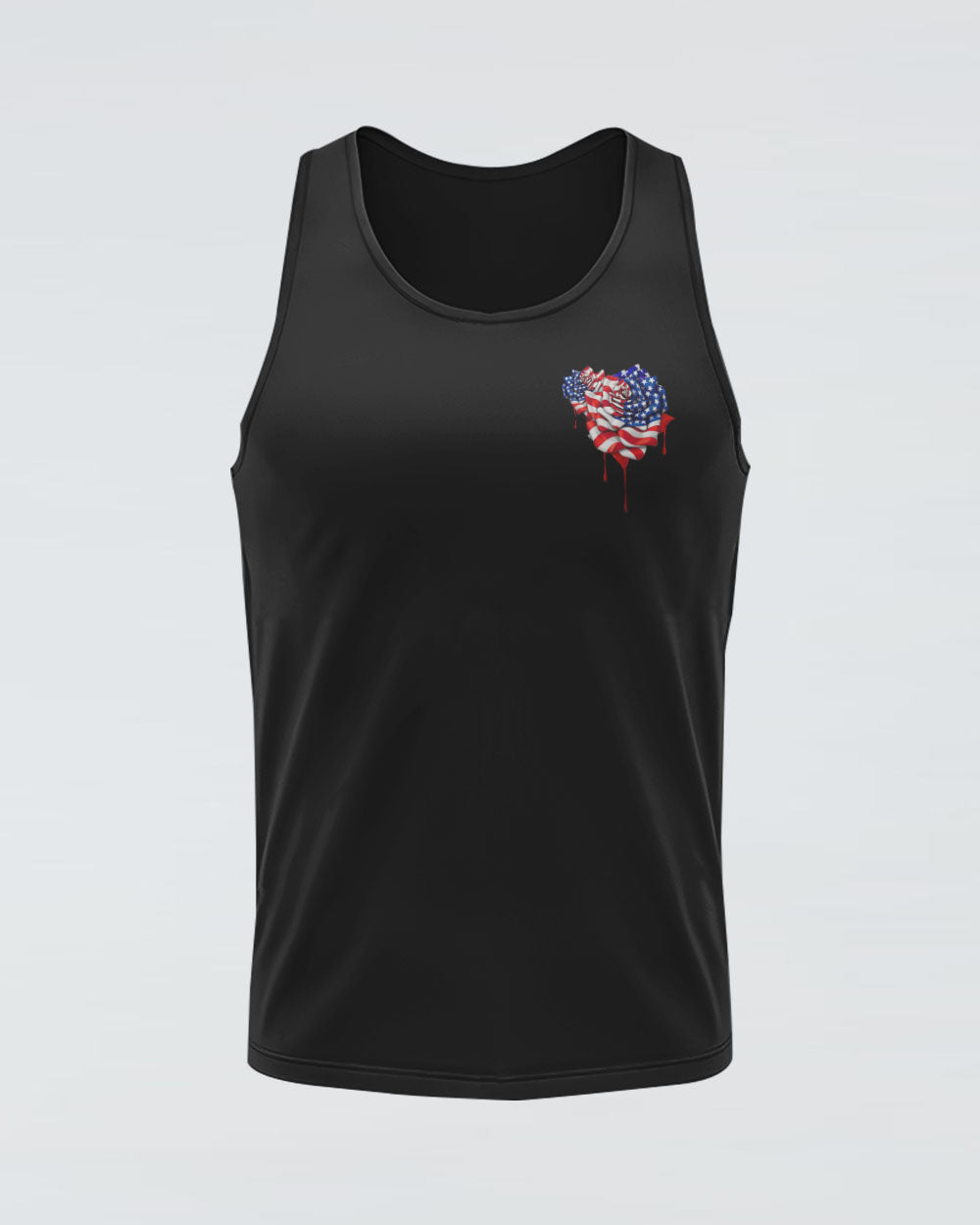 Faith Rose Independence Day Flag Women's Christian Tanks