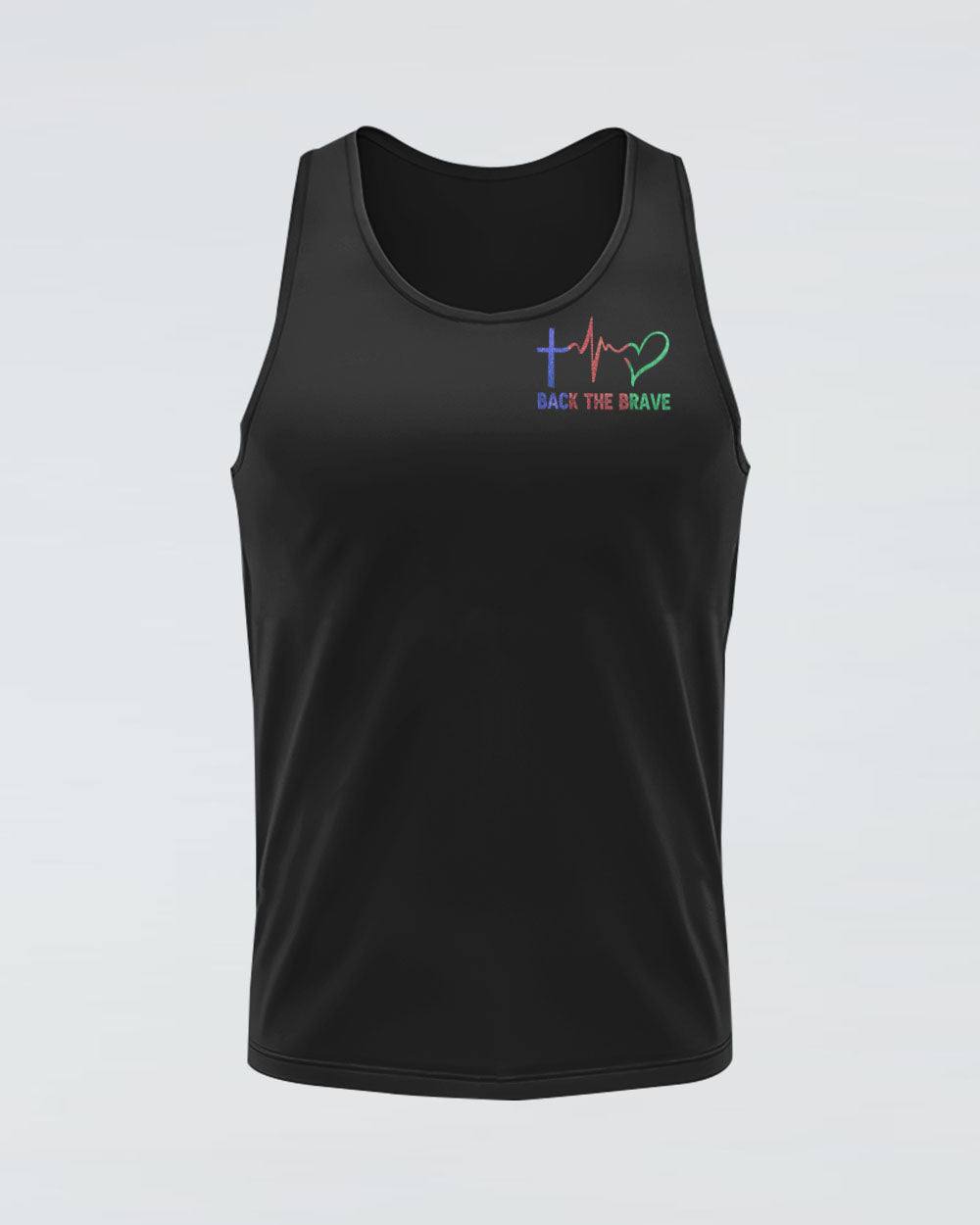 One Nation Under God Eagle Flag Women's Christian Tanks