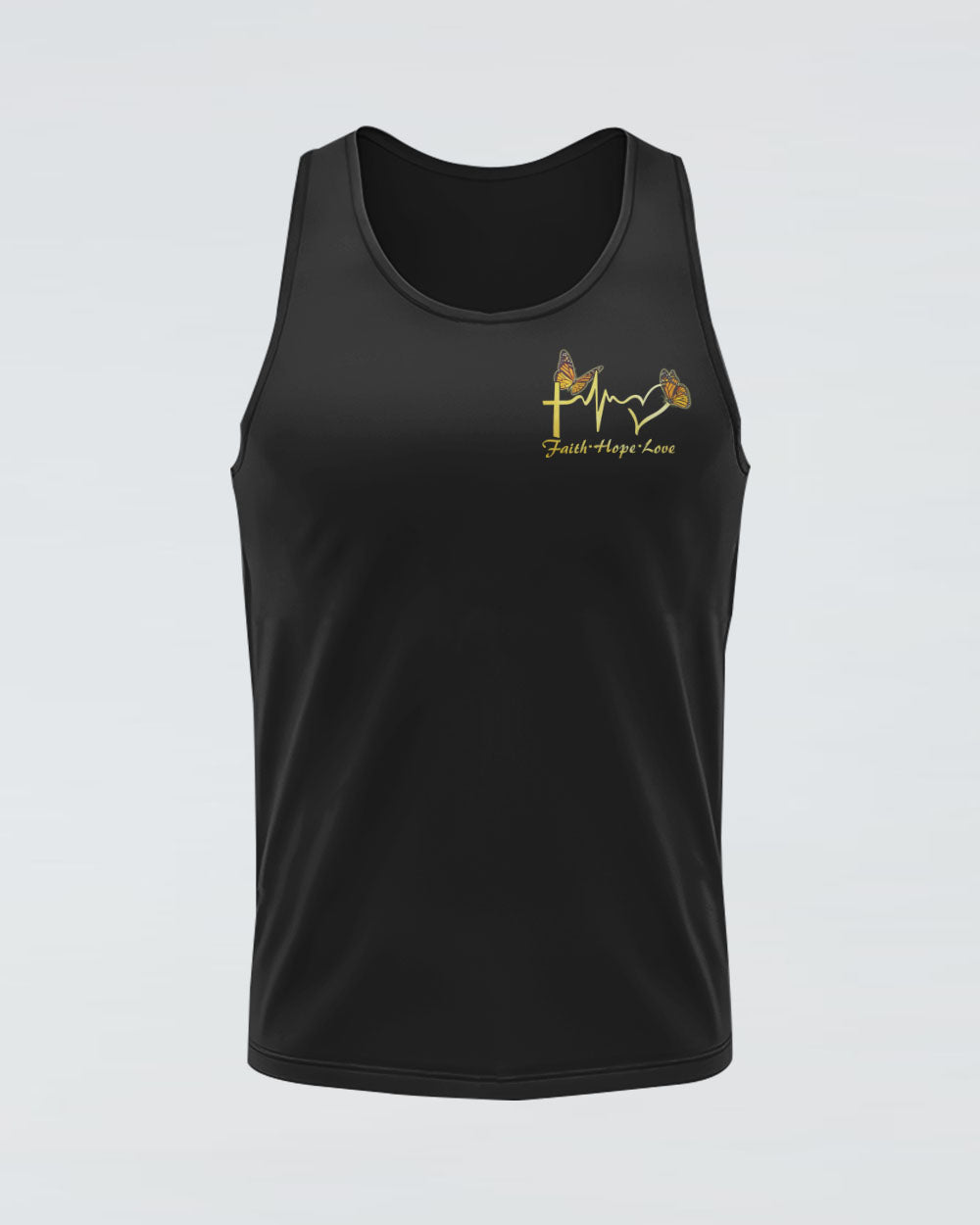 Sunflower Butterfly Women's Christian Tanks