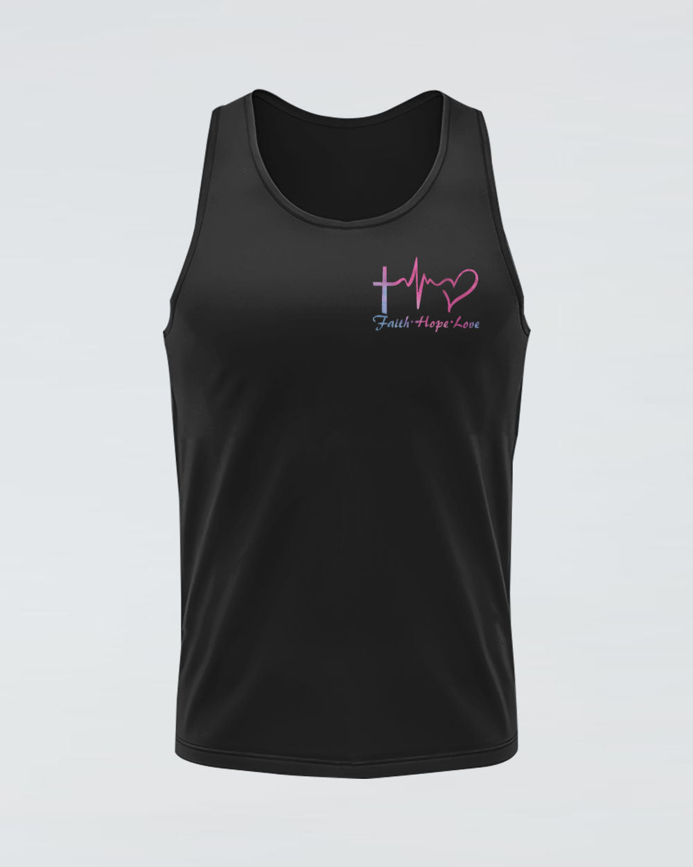Jesus It's Not Religion Heart Watercolor Women's Christian Tanks