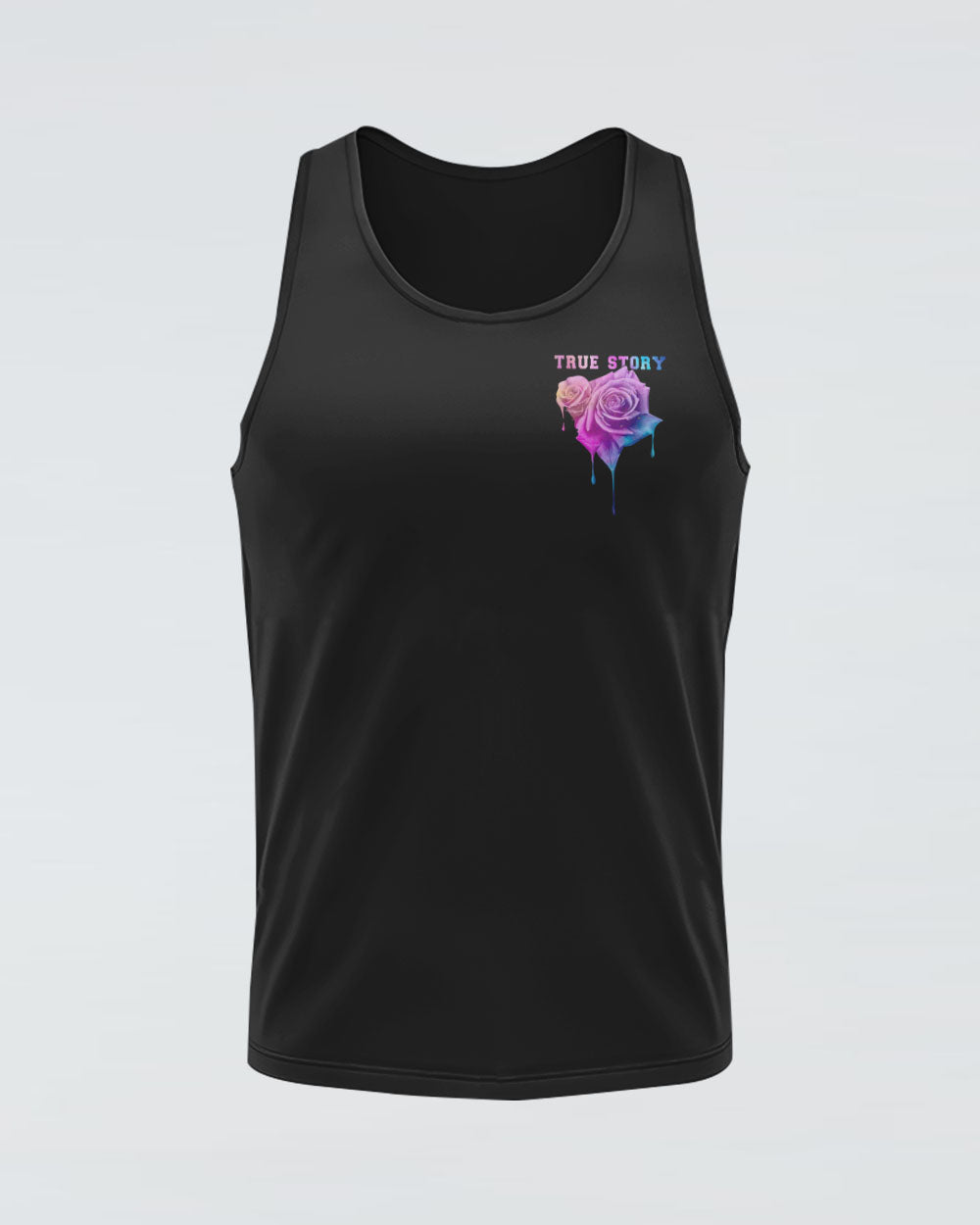 John Three Sixteen Faith Smoke Rose Women's Christian Tanks
