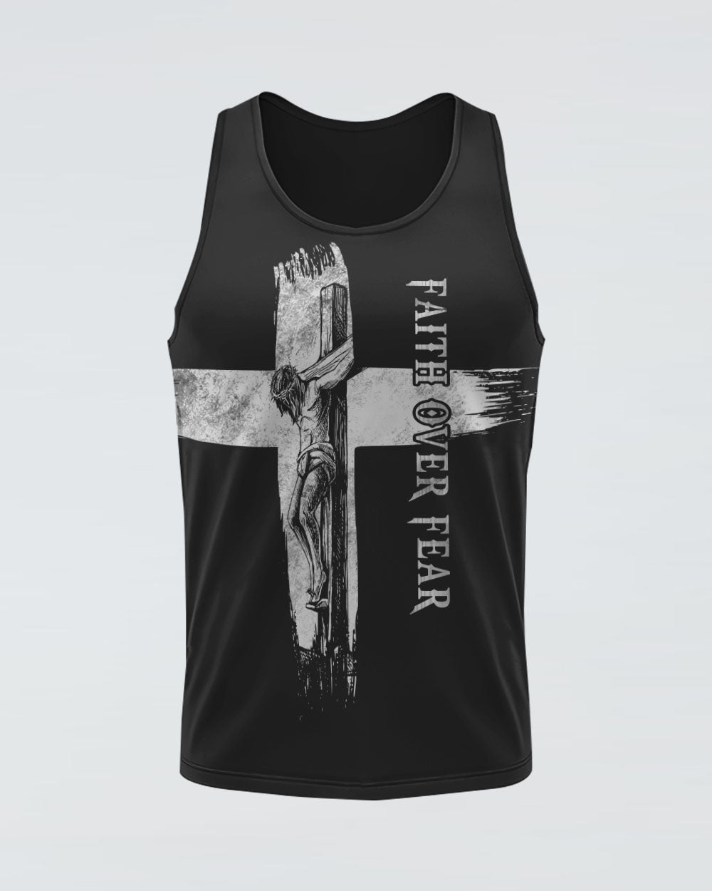 A Child Of God A Man Of Faith Men's Christian Tanks